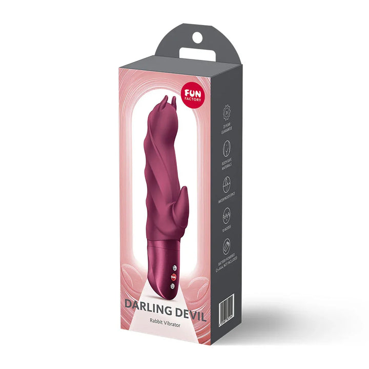 Fun Factory Darling Devil G-Spot Vibrator – Wine Red