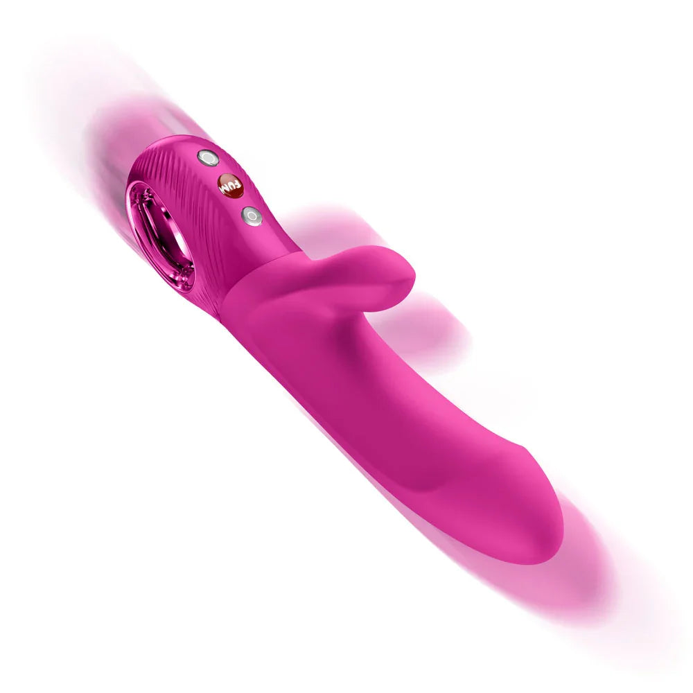 Fun Factory Bi Stronic Embrace Thrusting Rabbit – Magenta
