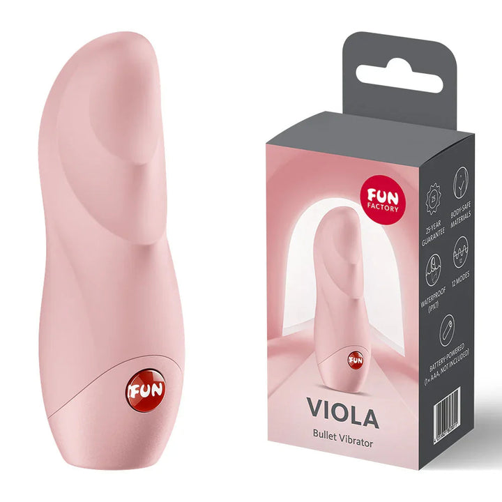 Fun Factory Viola Vibrating Bullet - Soft Pink