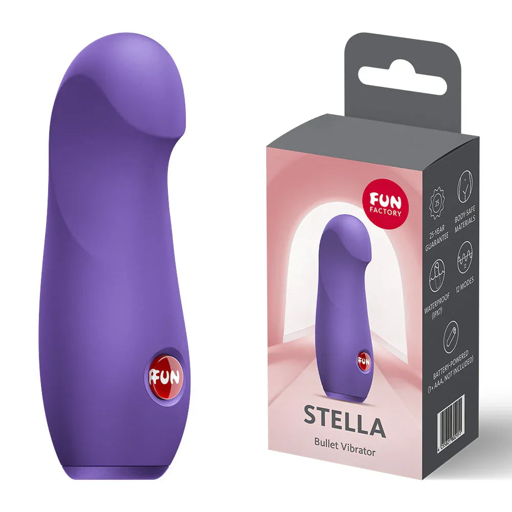Fun Factory Stella Vibrating Bullet - Blackcurrant