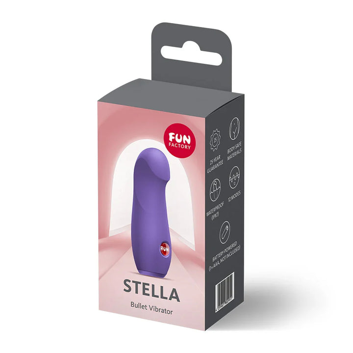 Fun Factory Stella Vibrating Bullet – Blackcurrant