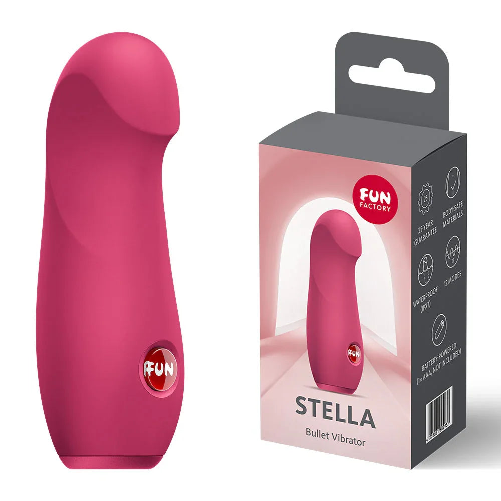 Fun Factory Stella Vibrating Bullet – Raspberry