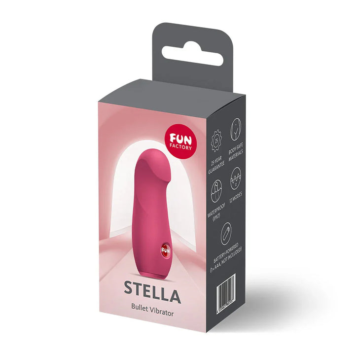 Fun Factory Stella Vibrating Bullet – Raspberry