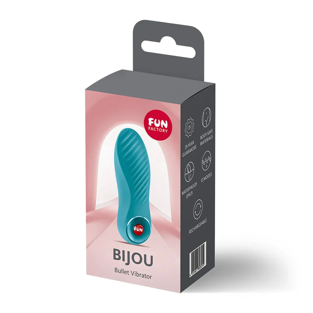 Fun Factory Bijou Clitoral Stimulator – Aquamarine