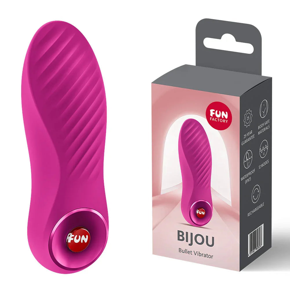 Fun Factory Bijou Clitoral Stimulator - Magenta