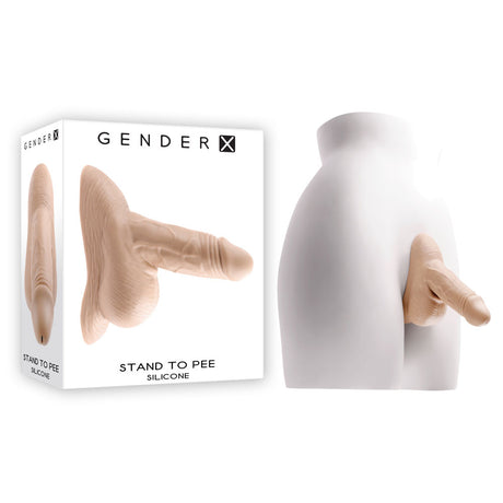 Buy Gender X SILICONE STAND TO PEE - Light - Flesh Realistic Urination Aid at NZ’s Mega Adult Toys Store. Discover premium sex toys with discreet shipping at the best price in NZ