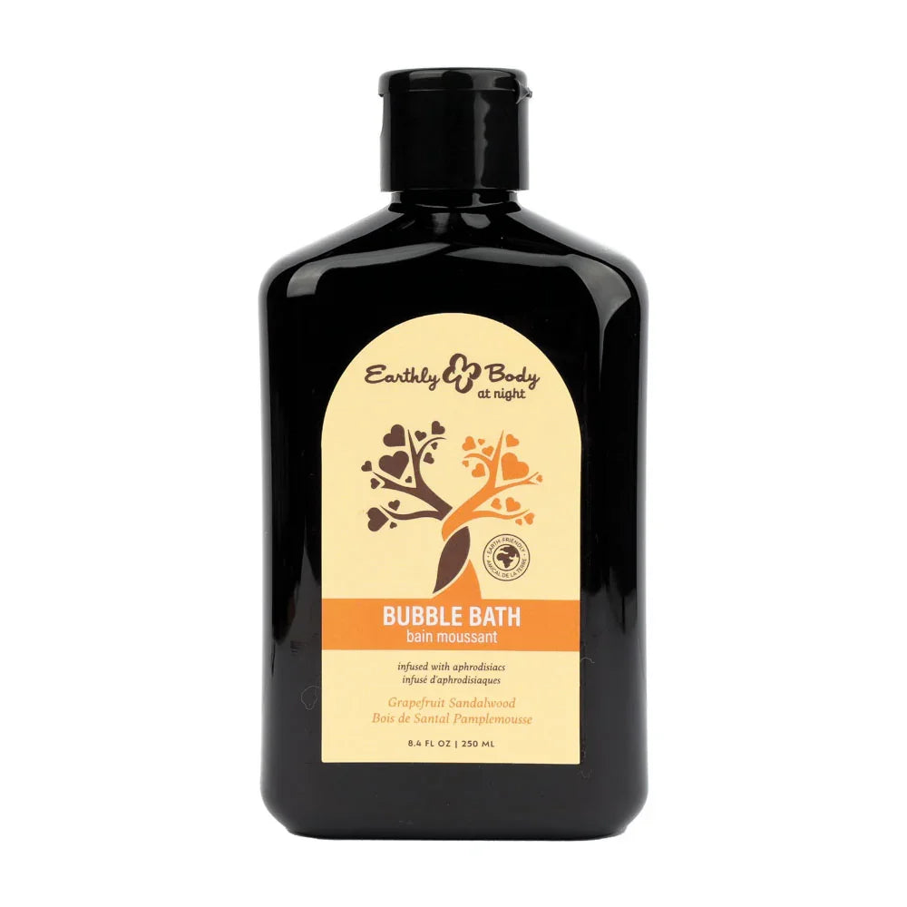 Earthly Body Aphrodisiac Bubble Bath 250ml, Grapefruit Sandalwood