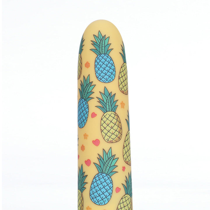 Maia KONA - Pineapple Yellow 10 cm USB Rechargeable Powerful Bullet