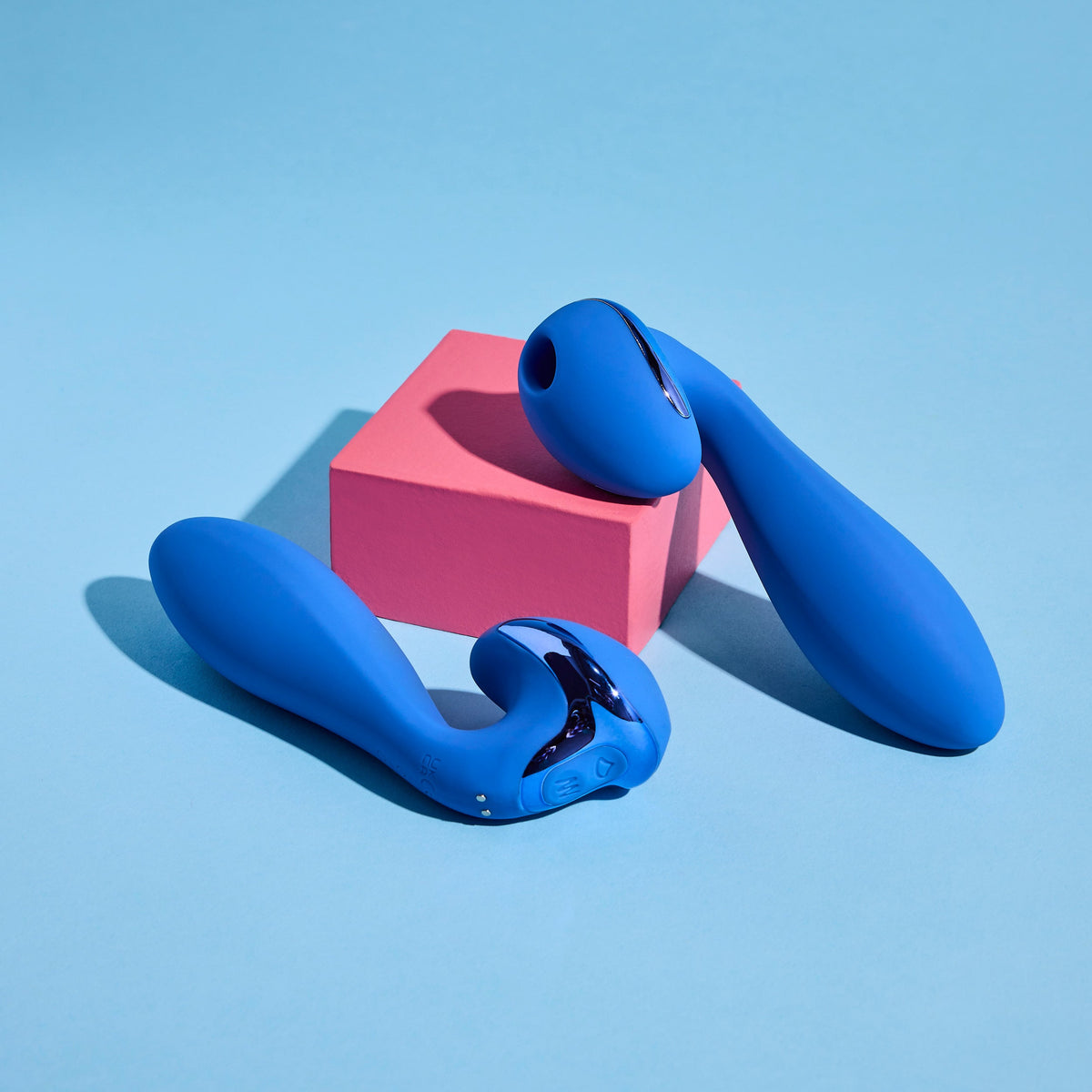 Deux Desires Three of a Kind silicone toy set