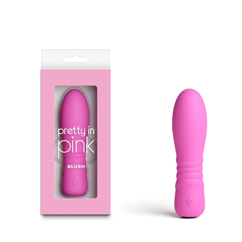 NS Novelties Pretty in Pink Blush Rechargeable Vibrator, Pink