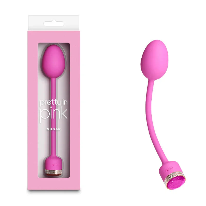 NS Novelties Pretty in Pink Sugar Flexible Vibrator, Pink