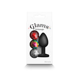 Buy Glams Xchange Round - Small - Black Small Butt Plug with Interchangeable Round Gems at NZ’s Mega Adult Toys Store. Discover premium sex toys with discreet shipping at the best price in NZ