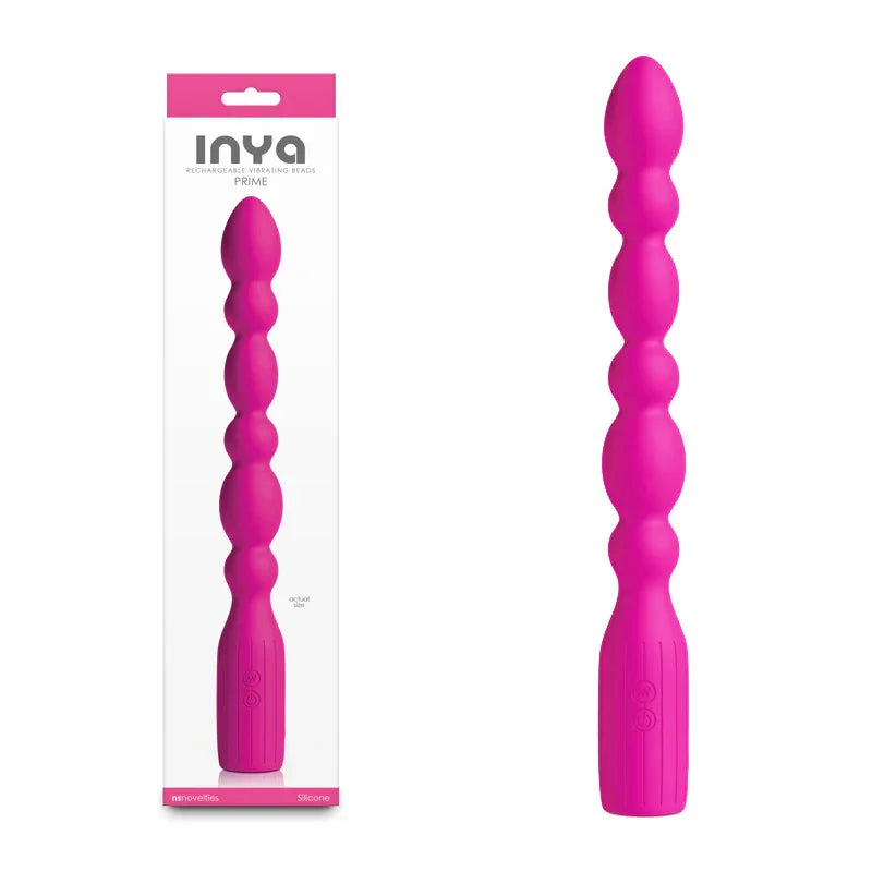 NS Novelties INYA Prime Rechargeable Anal Vibrator, Pink