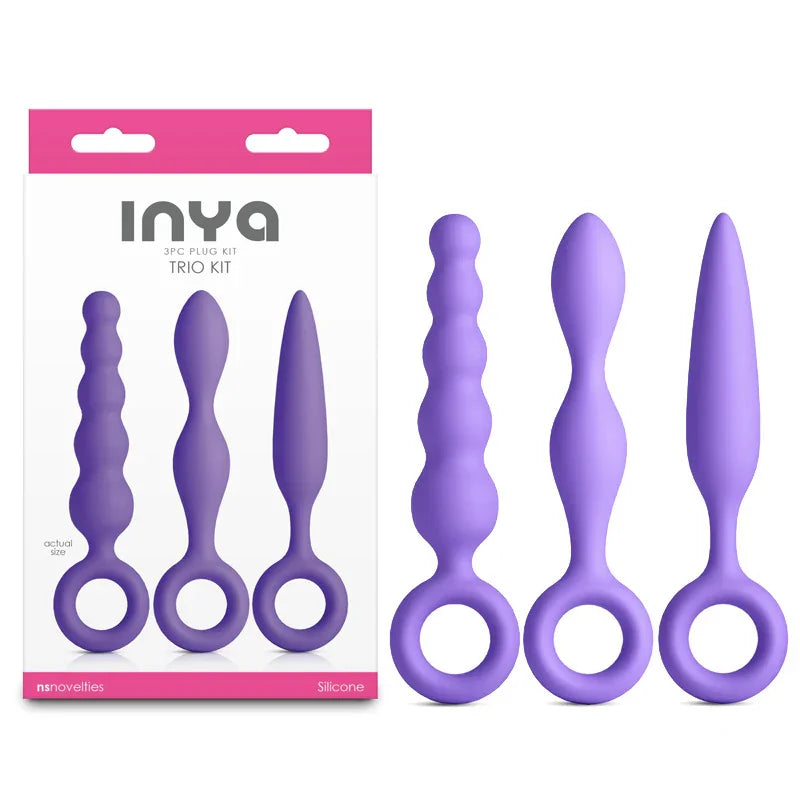 NS Novelties INYA Trio Anal Trainer Kit Set of 3, Purple