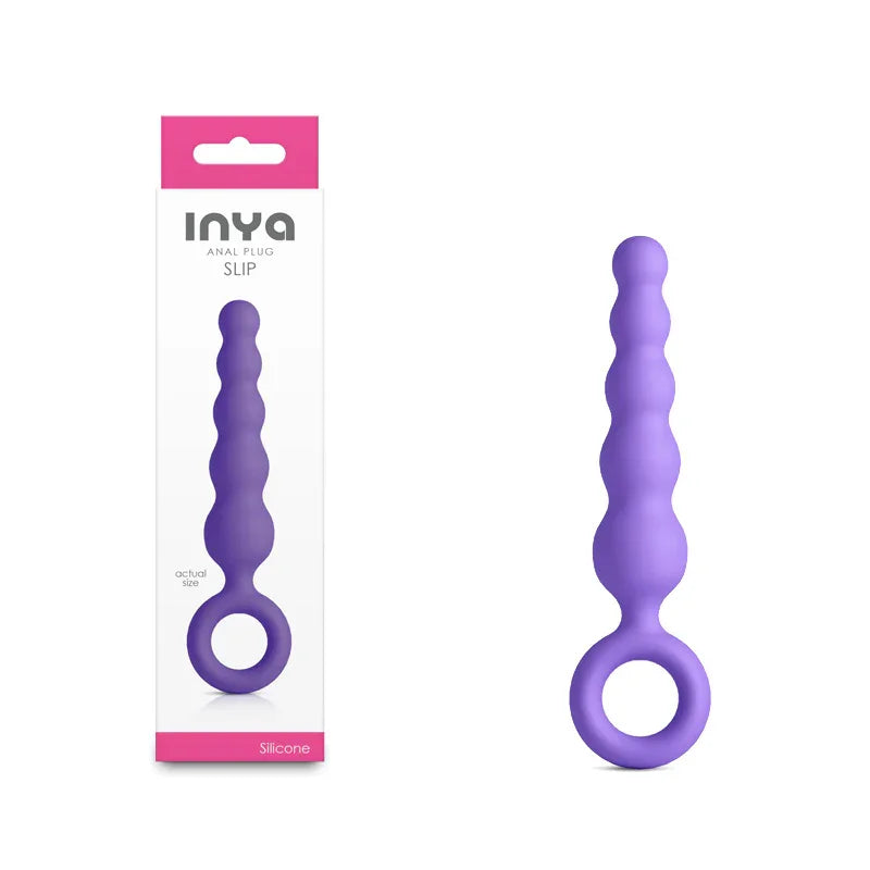 NS Novelties INYA Slip Anal Plug, Purple