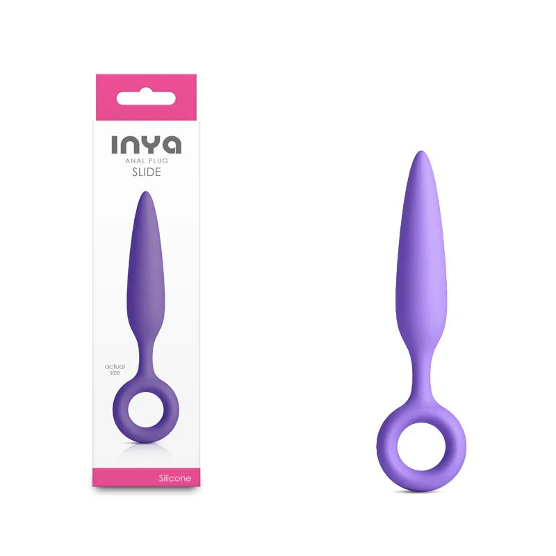 NS Novelties INYA Slide Anal Plug, Purple