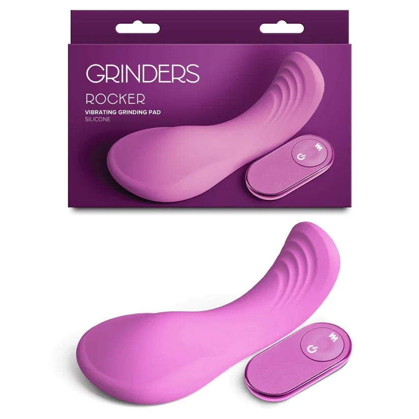 NS Novelties Grinders Rocker Vibrating Grinder Pad with Remote, Pink