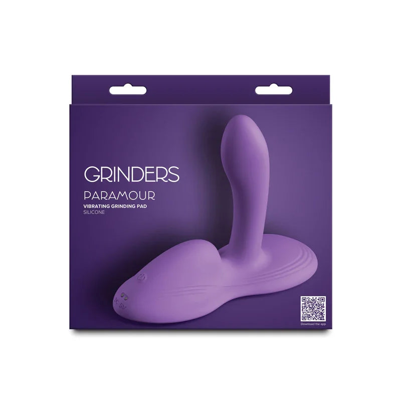 NS Novelties Grinders Paramour Vibrating Grinder Pad, Purple