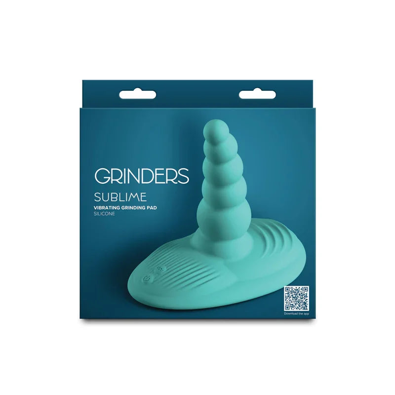 NS Novelties Grinders Sublime Vibrating Grinder Pad, Aqua