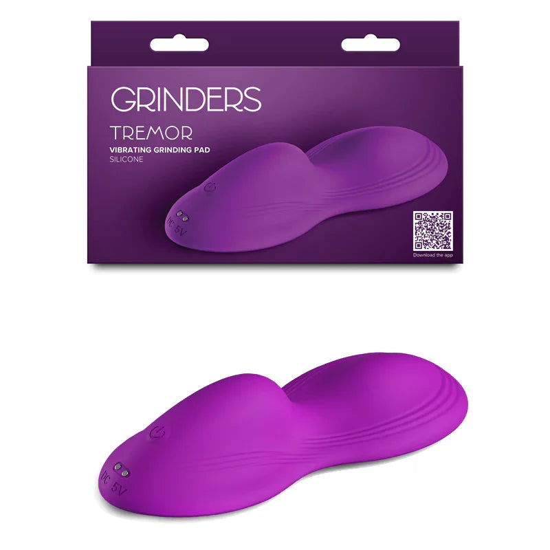 NS Novelties Grinders Tremor Vibrating Grinder Pad, Violet