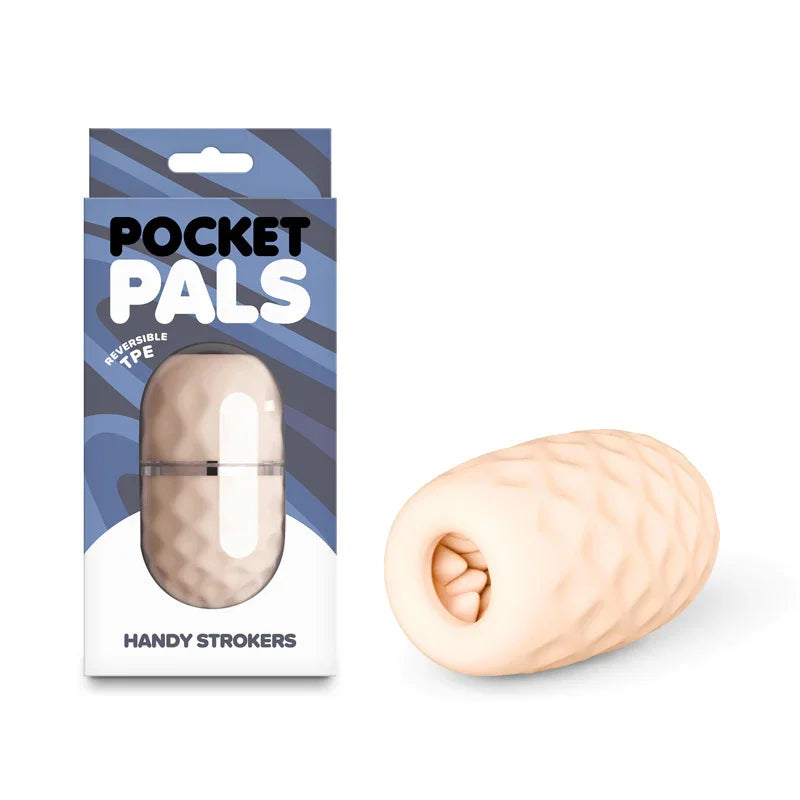 NS Novelties Pocket Pals Diamond Mini Stroker, Flesh