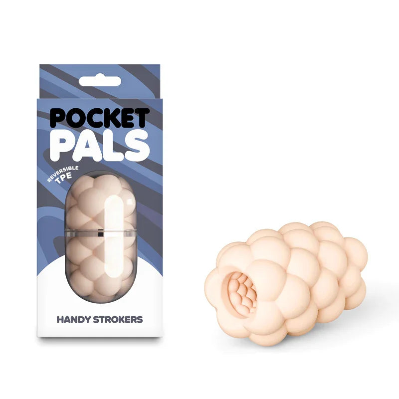 NS Novelties Pocket Pals Bubbles Mini Stroker, Flesh