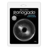 Buy Renegade Universal Pump Sleeve - Clear Penis Pump Sleeve at NZ’s Mega Adult Toys Store. Discover premium sex toys with discreet shipping at the best price in NZ