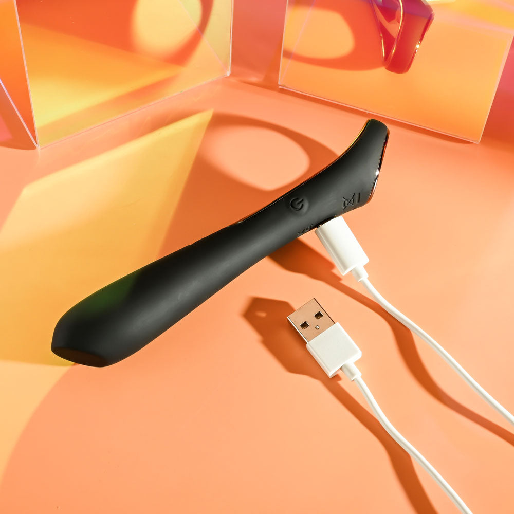 Buy Playboy Pleasure OLLO - Black 14.6 cm USB Rechargeable Vibrator at NZ’s Mega Adult Toys Store. Discover premium sex toys with discreet shipping at the best price in NZ