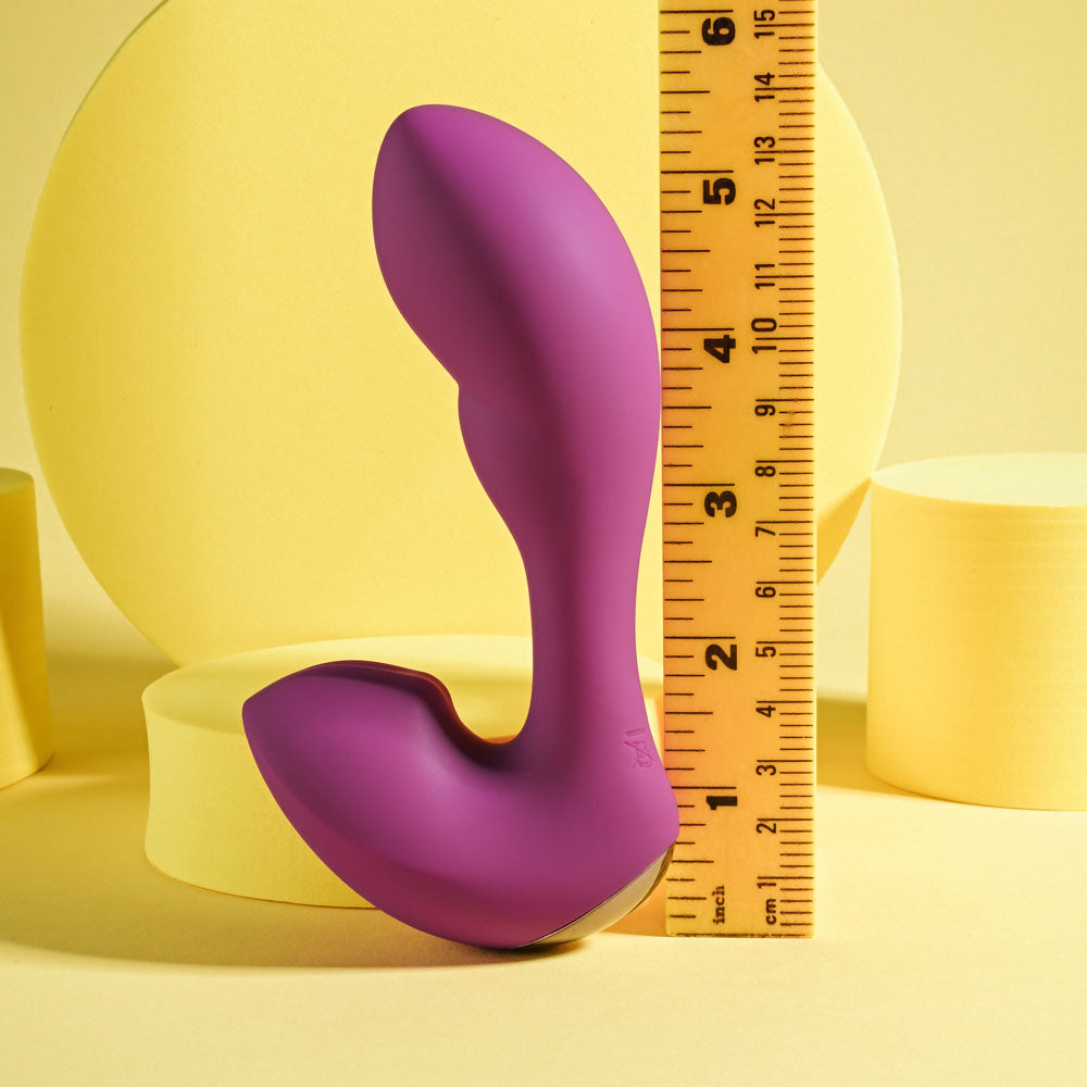 Buy Playboy Pleasure ARCH - Purple 14.1 cm USB Rechargeable G - Spot Vibrator at NZ’s Mega Adult Toys Store. Discover premium sex toys with discreet shipping at the best price in NZ