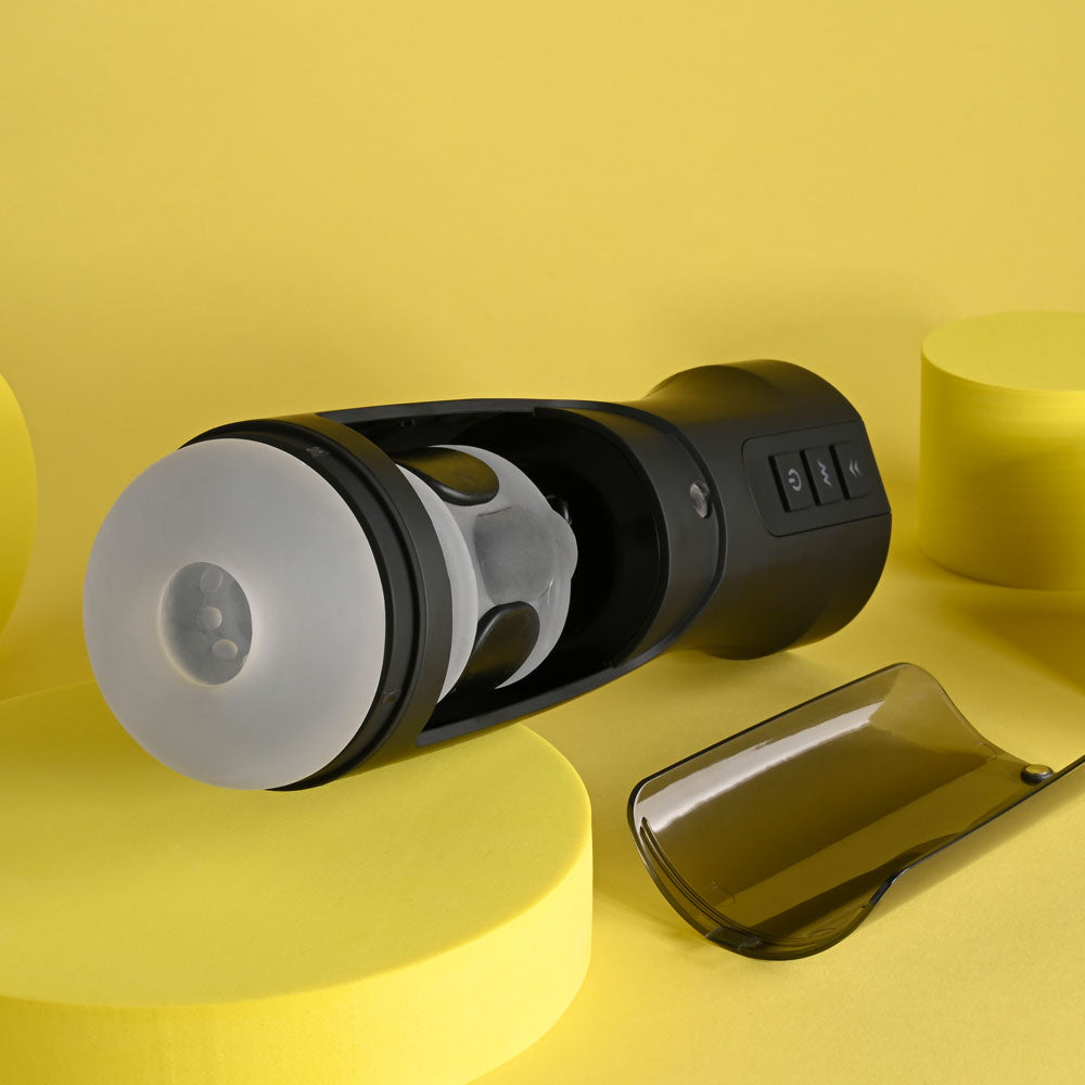 Buy Playboy Pleasure END GAME - USB Rechargeable Vibrating & Self Sanitising Stroker at NZ’s Mega Adult Toys Store. Discover premium sex toys with discreet shipping at the best price in NZ