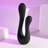 Buy Playboy Pleasure THE SWAN - Black USB Rechargeable Dual Ended Vibrator at NZ’s Mega Adult Toys Store. Discover premium sex toys with discreet shipping at the best price in NZ