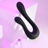 Buy Playboy Pleasure THE SWAN - Black USB Rechargeable Dual Ended Vibrator at NZ’s Mega Adult Toys Store. Discover premium sex toys with discreet shipping at the best price in NZ
