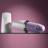 Buy Playboy Pleasure GETAWAY - White/Purple 14.2 cm USB Rechargeable Tapping Stimulator at NZ’s Mega Adult Toys Store. Discover premium sex toys with discreet shipping at the best price in NZ