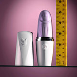 Buy Playboy Pleasure GETAWAY - White/Purple 14.2 cm USB Rechargeable Tapping Stimulator at NZ’s Mega Adult Toys Store. Discover premium sex toys with discreet shipping at the best price in NZ