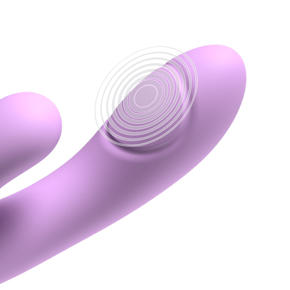 Close-up of the Flutter Pro shaft with concentric rings showing the pulse at the tip