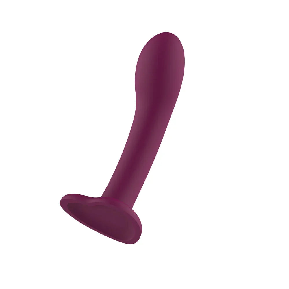 Passion Play Liquid Silicone Dildo 18cm, Purple