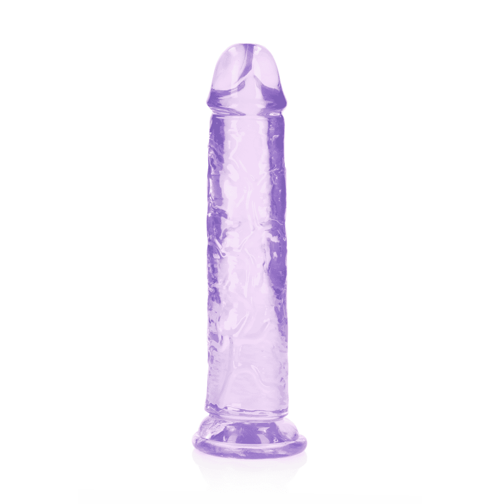 REALROCK 20 cm purple straight dildo, suction cup base detail