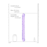 REALROCK 45 cm Double Dong - Purple - Purple 45 cm (18'') Double Dong