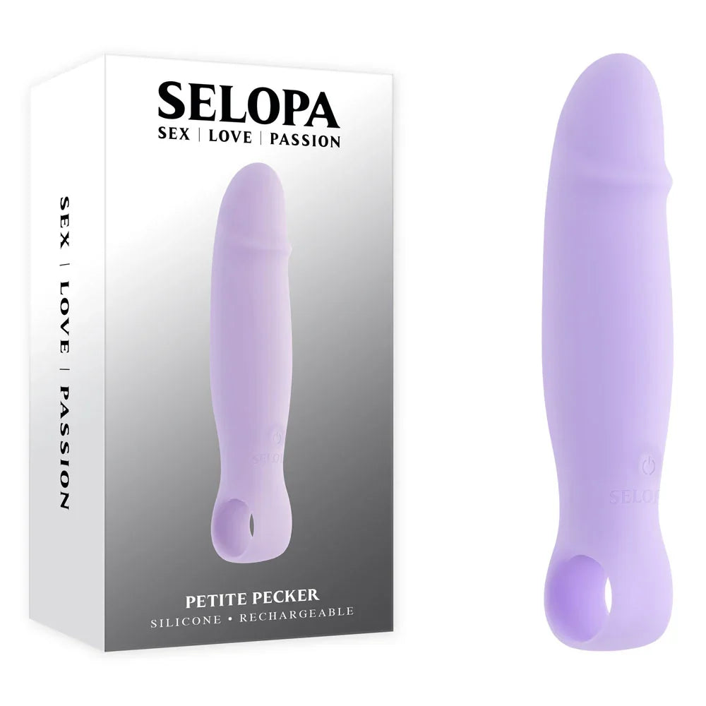 Selopa Petite Pecker Mini Vibrator 11.7cm, Purple