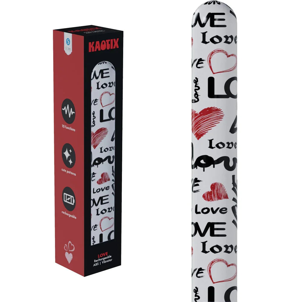 Shots Toys S-LINE Kaotix Love Vibrator, White