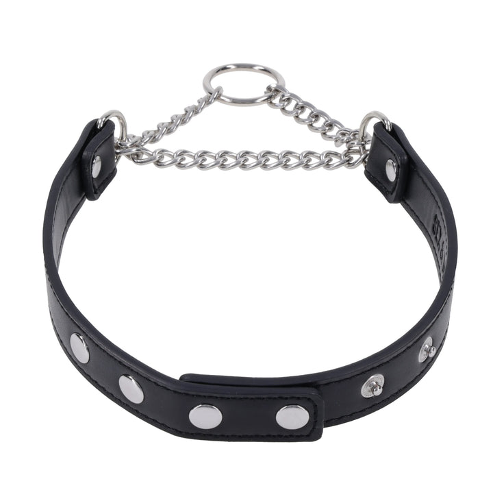 Sex & Mischief Shadow day collar shown from above, full circle