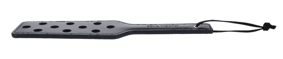 Sex & Mischief Shadow paddle shown flat, full length