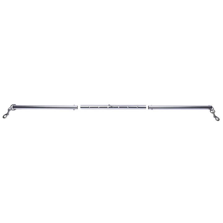 SPORTSHEETS Signature Adjustable Spreader Bar - Silver Metal Adjustable Spreader Bar (No Cuffs Included)