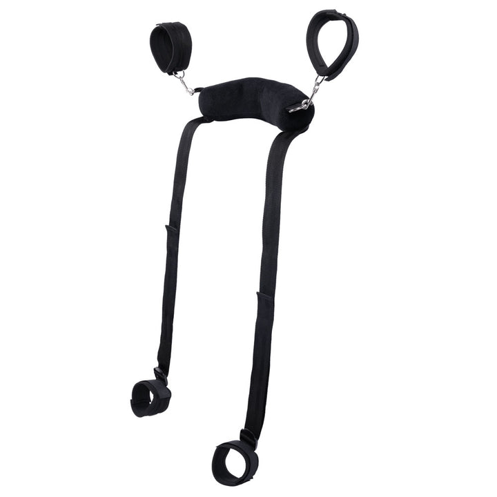 SPORTSHEETS Signature Sex Sling - Black Adjustable Positioning Aid