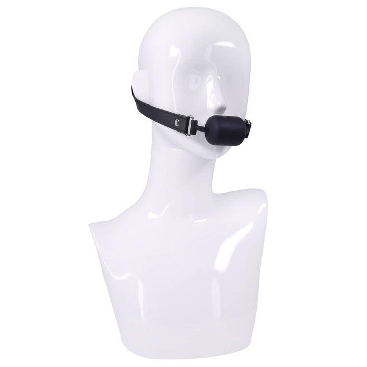 SPORTSHEETS Signature Midnight Muse Barrel Gag - Black Mouth Restraint