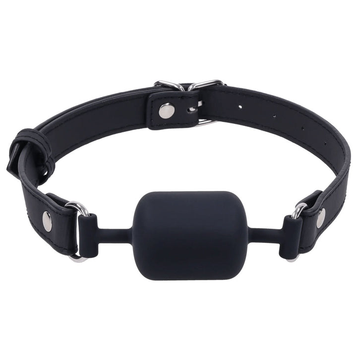SPORTSHEETS Signature Midnight Muse Barrel Gag - Black Mouth Restraint