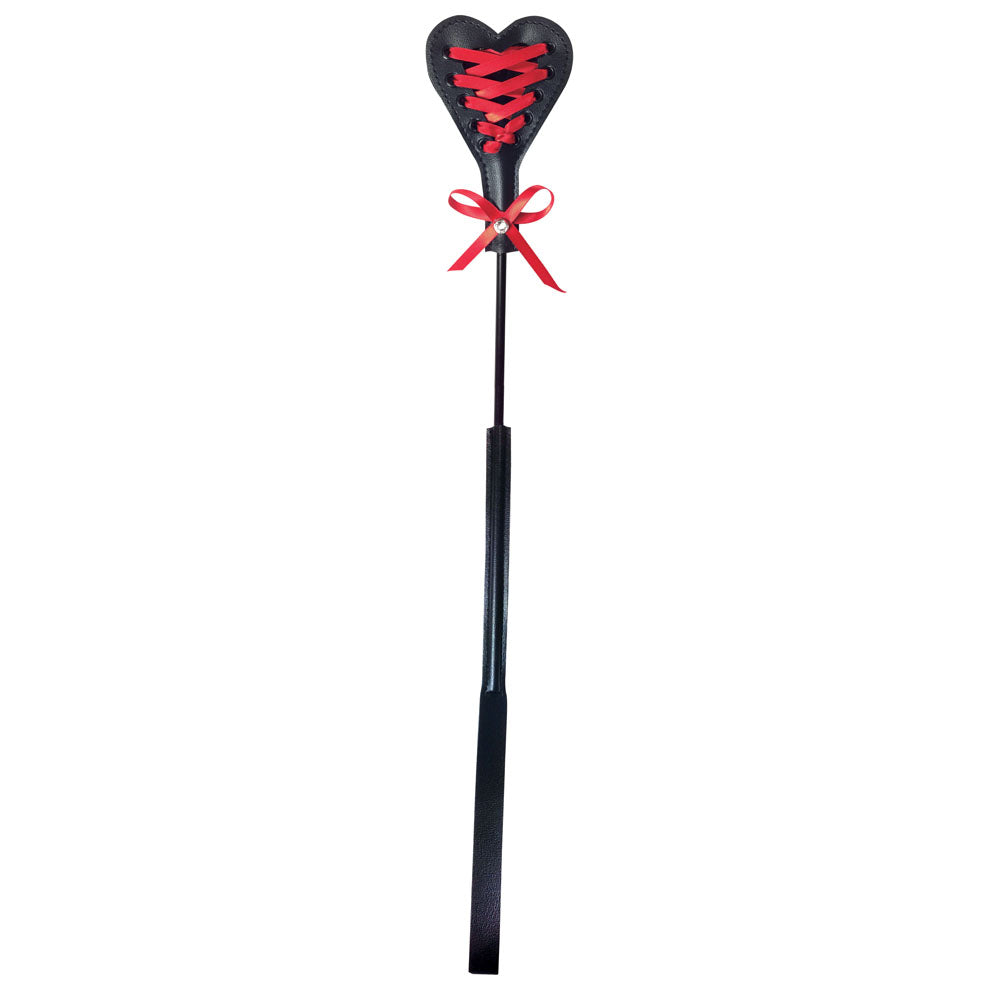 Buy Sex & Mischief Heart Beat Crop - Black/Red 37.5 cm Crop Whip at NZ’s Mega Adult Toys Store. Discover premium sex toys with discreet shipping at the best price in NZ