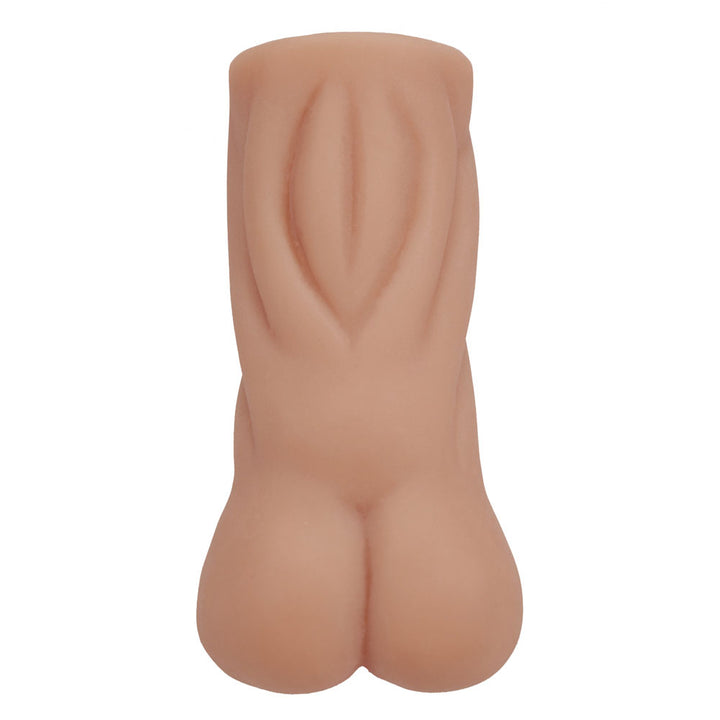 XKIN PinUp Girls Trixie Nightshift Stroker, rear view of the sleeve showing the closed back end