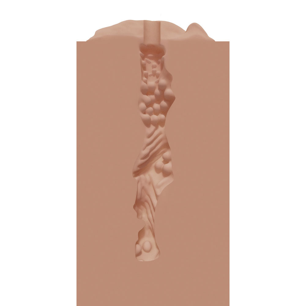 XKIN Secret Affairs Celeste Stroker, cutaway diagram of the textured internal canal