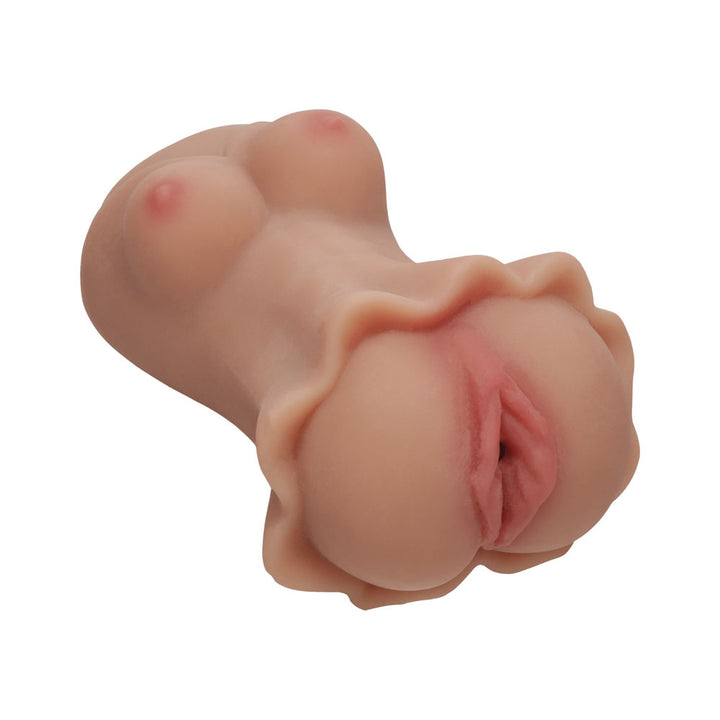 XKIN Secret Affairs Amara Stroker, the torso sleeve at an angle showing breasts and entry